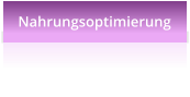 Nahrungsoptimierung